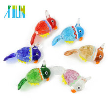 MC0073 Parrot Lampwork Glass Colgantes 12 piezas / caja